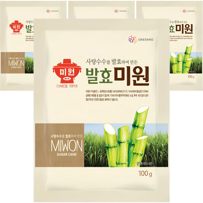 미원 청정원 발효, 100g, 4개