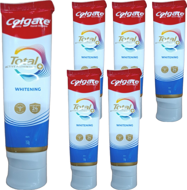 Colgate 高露潔 全效專業淨白牙膏, 150g, 6條