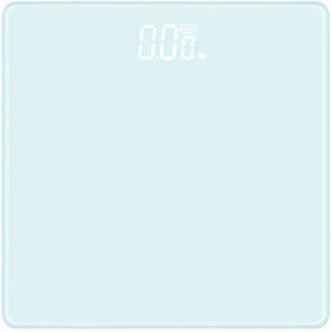 노바리빙 디지털 LED 모던 체중계, 민트 화이트, 1개