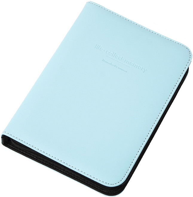 문구백서 카드 앨범, 베이비블루, 400매, 1개