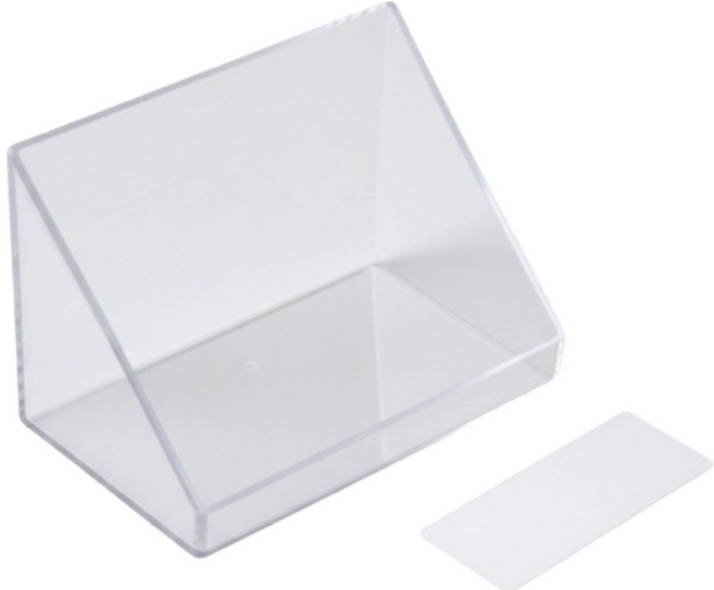 벨로나이트 무타공 부착형 멀티 선반 보관함 12 x 8 x 8.5 cm, 투명, 1개