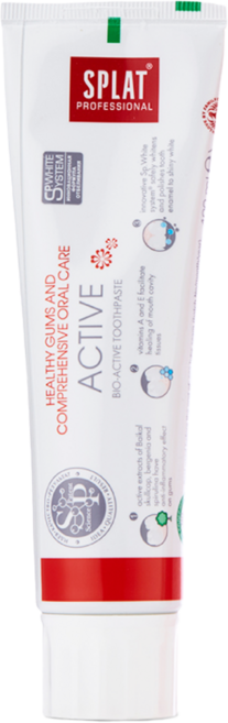 SPLAT 舒潔特 Active積極全效護理牙膏, 1個, 100ml