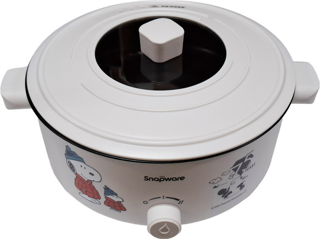 Corelle Brands 康寧餐具 簡約美型多功能不沾電火鍋, SN-HPSP/TW