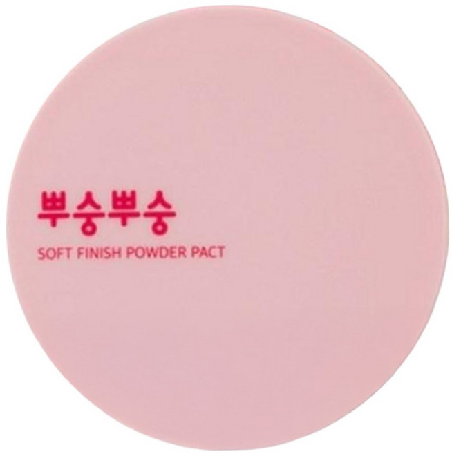 me.factory Soft Finish 蜜粉餅 控油 提亮膚色 含珊瑚粉 甜蜜桃子香味, Pink, 1個