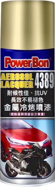 PowerBon 錫宏興業 金屬冷烤噴漆, 141 電鍍鋁, 1瓶