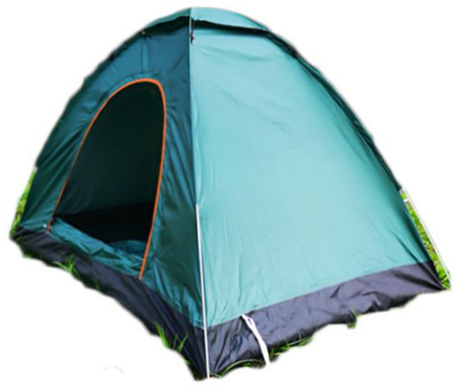 키밍 원터치 자동텐트, 딥 그린, 2~3인용