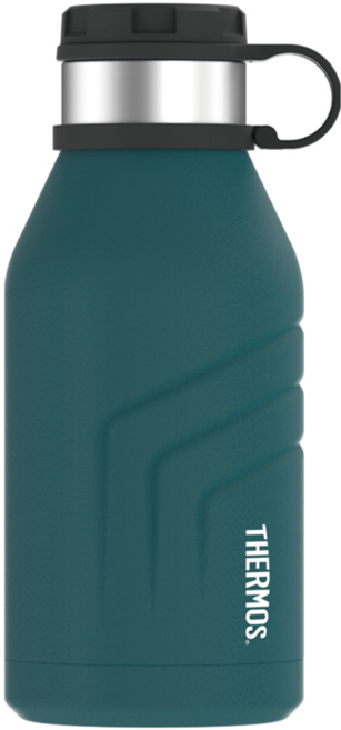THERMOS 膳魔師 不鏽鋼真空保溫杯 TS4800 940ml SUS304不鏽鋼 保溫保冷, 綠色, 1個