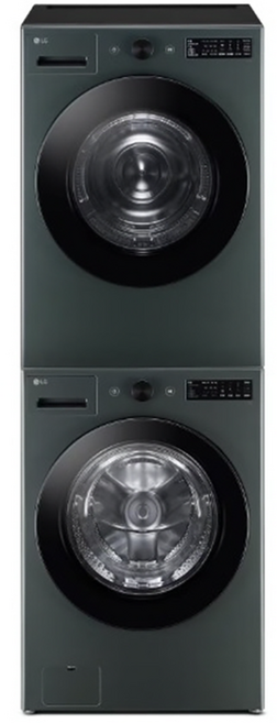 LG전자 트롬 오브제컬렉션 드럼세탁기 + 건조기 세트 KFG19GN-9GN 19kg +19kg 방문설치, 네이처 그린+네이처 그린