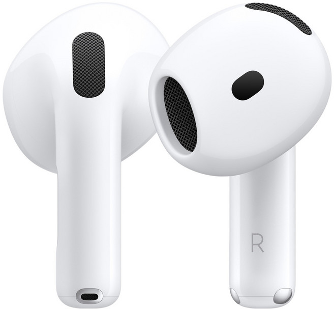Apple 台灣公司貨 AirPods 4 藍芽耳機 主動式降噪款, MXP93TA/A, 白色, 1個