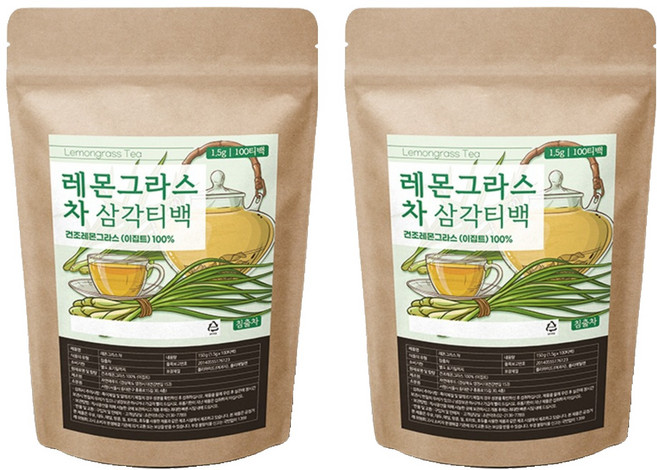 조은약초 레몬그라스 차, 1.5g, 100개입, 2개