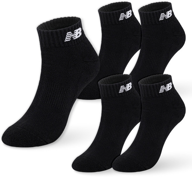 New Balance 標準短筒襪 5入組 NBDSDSXL
