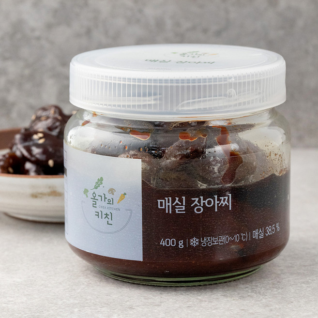 올가의키친 매실 장아찌, 400g, 1개