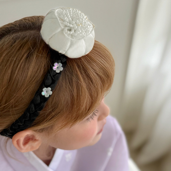 채니봉봉 여아용 궁화 한복머리띠