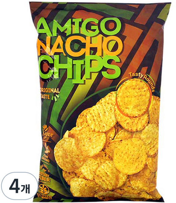 아미고나쵸 오리지날 나쵸칩, 454g, 4개