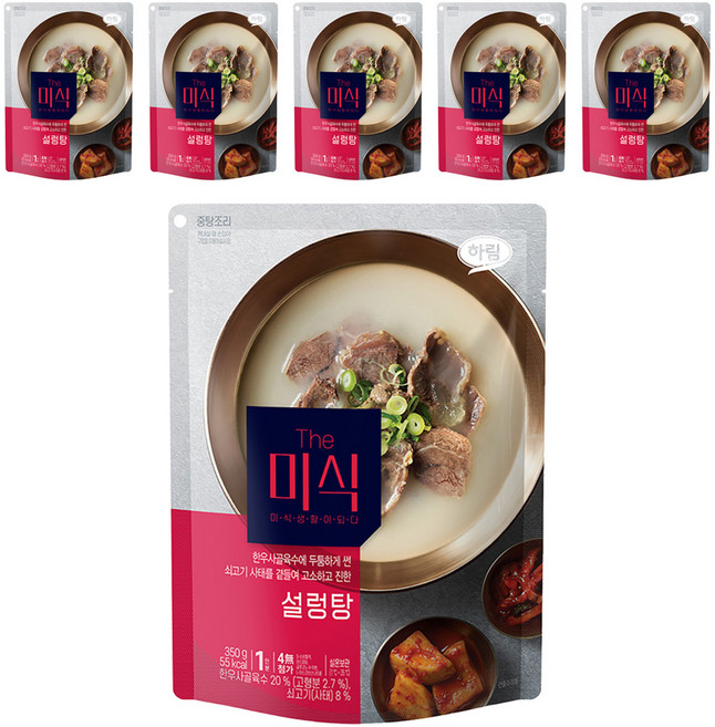 더미식 설렁탕, 350g, 6개