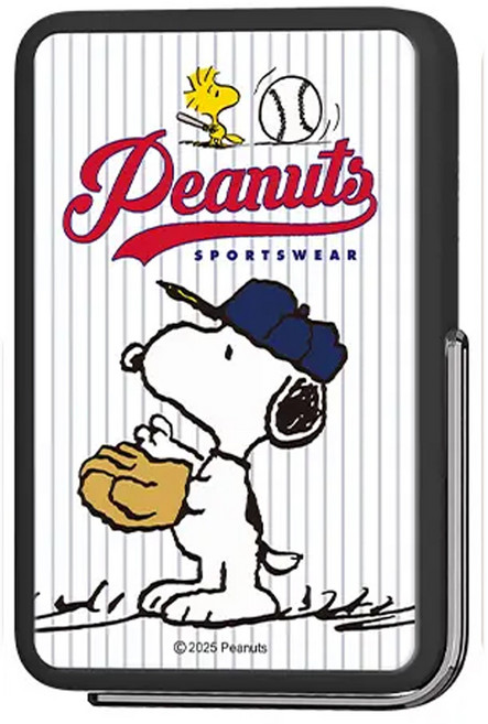 PEANUTS 史努比 側支架無線充行動電源 10000mAh, 英雄白, PSN-151A