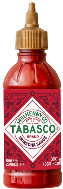 타바스코 스리라차소스, 300g, 1개