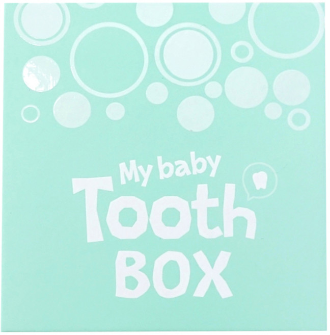 Mellow 마이 베이비 투스 박스 유치보관함, 스카이블루