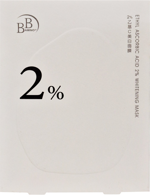 BB AMINO 科研 2%乙基C 美白面膜 54ml, 3片, 1包