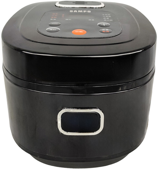 SAMPO 聲寶 微電腦電子鍋 6人份 342 x 233 x 278mm 2.98kg, KS-KG10Q, 黑色