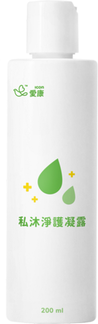 icon 愛康 私沐淨護凝露 保濕成分含小分子玻尿酸, 200ml, 1瓶