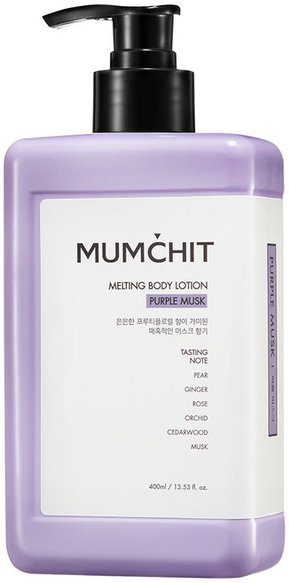멈칫 멜팅 바디로션 퍼플머스크향, 400ml, 1개