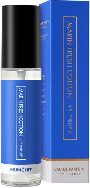 멈칫 섬유향수, 마린 프레쉬코튼, 70ml, 1개 - 쿠팡