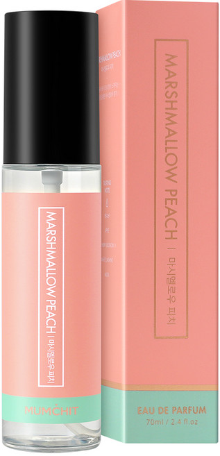 멈칫 섬유향수, 마시멜로우 피치, 70ml, 1개