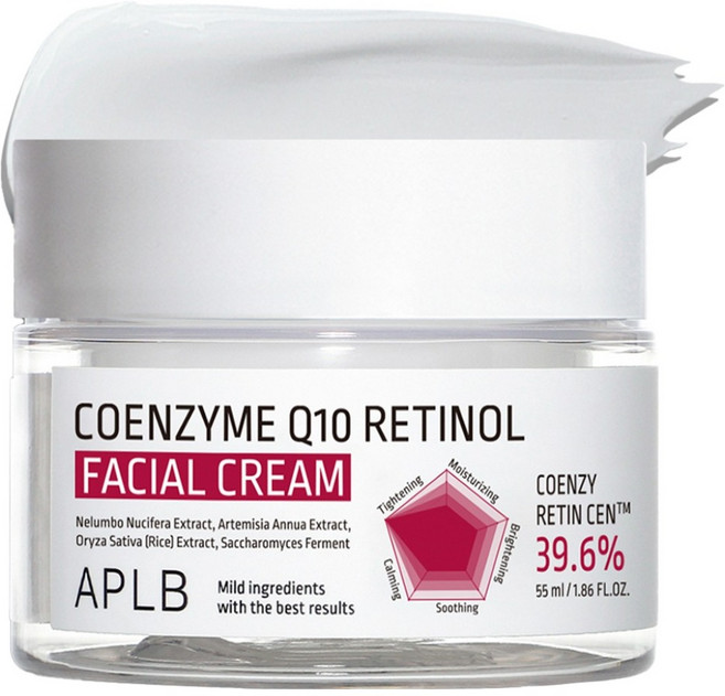 APLB 코엔자임Q10 레티놀 페이셜 크림, 55ml, 1개