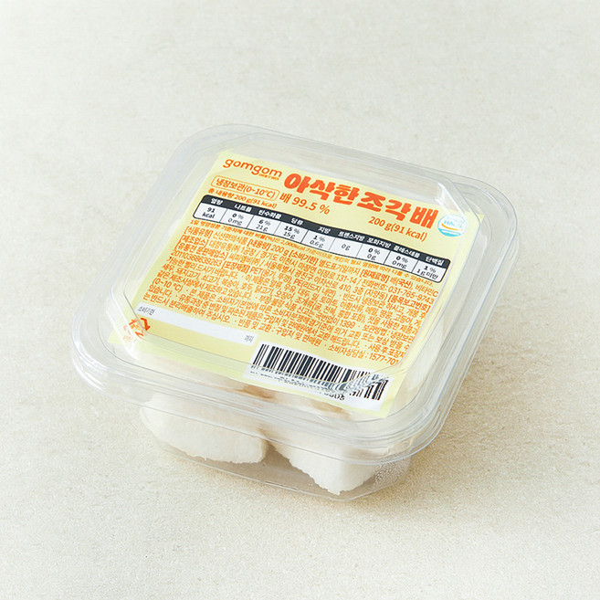 곰곰 아삭한 조각 배, 1개, 200g