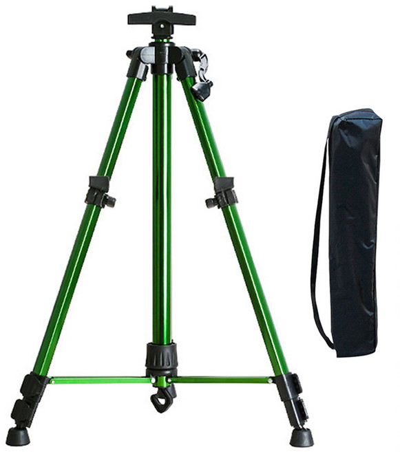 세븐집 휴대용 알루미늄 접이식 이젤 그린, 1개