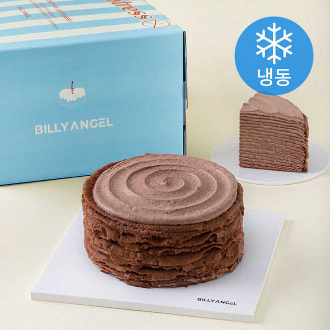 빌리엔젤 초코 크레이프S (냉동), 608g, 1개
