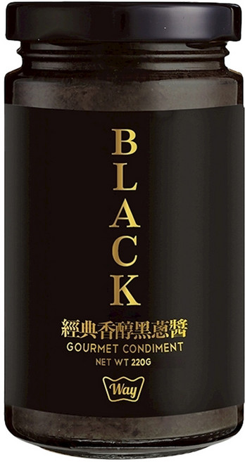 Way 經典香醇黑蔥醬, 220g, 1罐