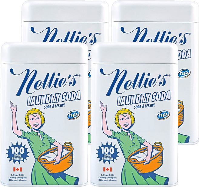 넬리 세탁세제, 1.5kg, 1개입, 4개