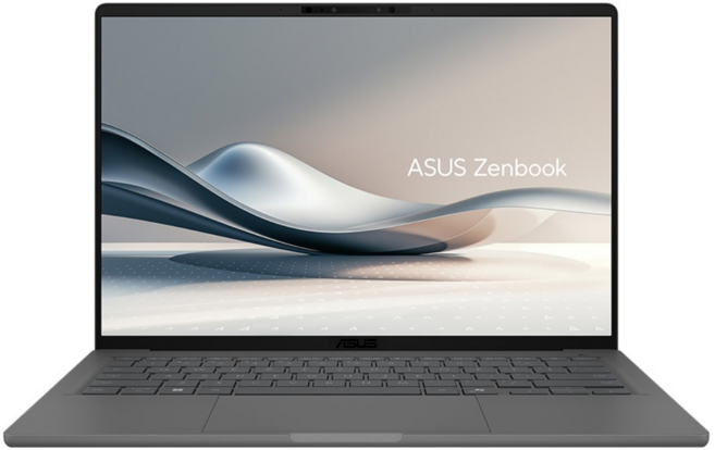ASUS 華碩 Zenbook WUXGA/IPS 14吋, Qualcomm Snapdragon X X1 26-100, Qualcomm Adreno, 16GB LPDDR5X, 512GB SSD, Windows 11 Home, 冰岩灰, UX3407QA‑0112G26100