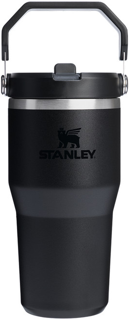 스탠리 아이스플로우 플립 스트로 2.0 텀블러, 블랙, 591ml, 1개