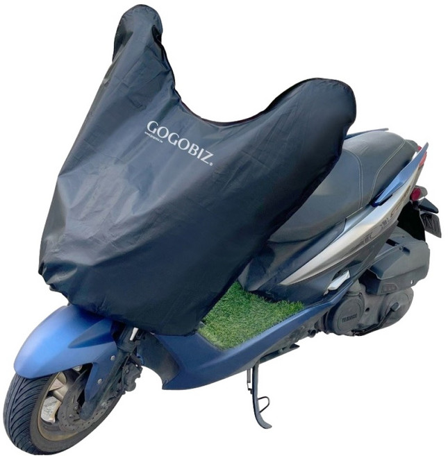 GOGOBIZ 夠夠比吉 機車龍頭大號防塵罩 適用125CC~180CC 防曬 防潑水 好收納, 黑色