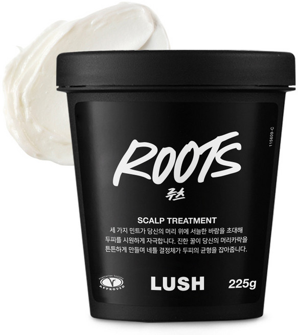 러쉬 루츠 스캘프 두피트리트먼트, 225g, 1개