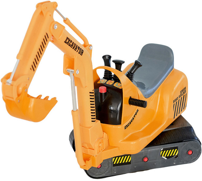 비앤씨 전동 승용 포크레인 완구, 혼합 색상, 1개