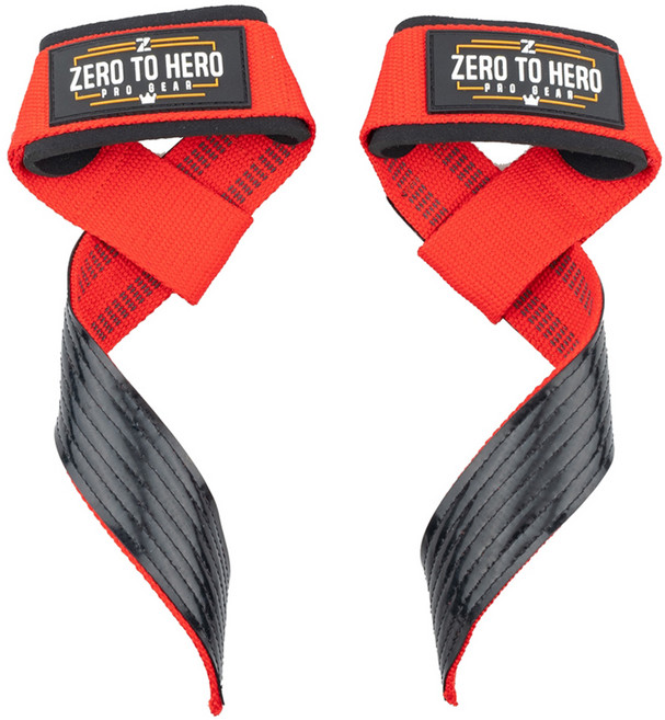 제로투히어로 논슬립 헬스스트랩, Type2RED, 1세트