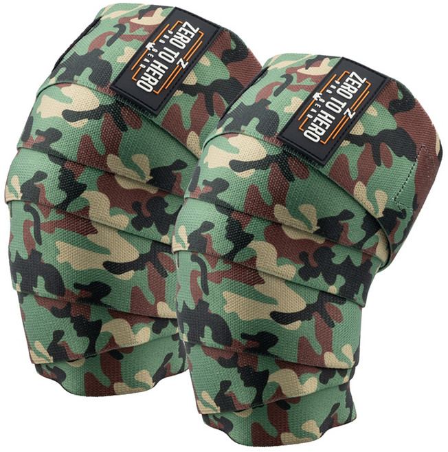 제로투히어로 카모 무릎보호대 EXCLUSIVE 좌우세트, 1세트, 오리지널카모