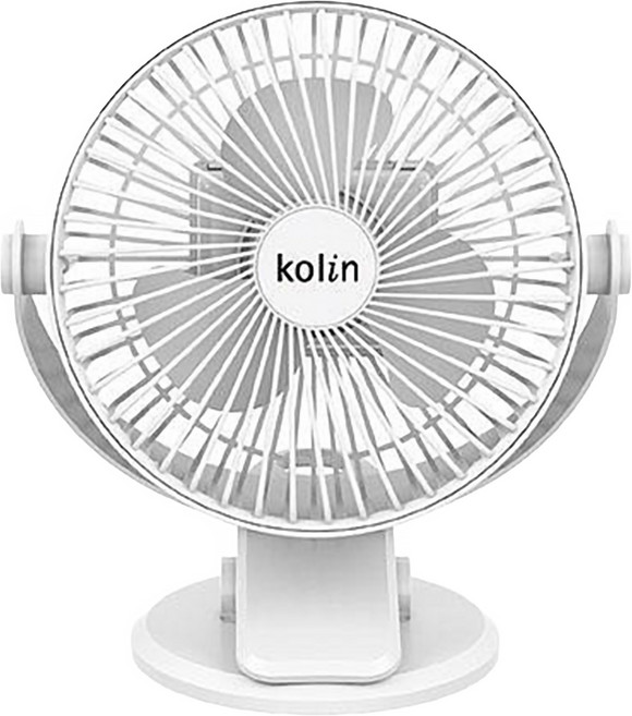 Kolin 歌林 多功能USB桌夾扇, KF-DL4U21, 顏色隨機