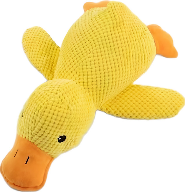 超大紅蘿蔔 25cm 發聲毛絨玩具, 小衝鋒鴨, 1支