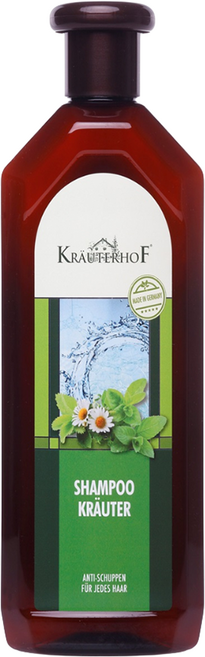 KRAUTERHOF 草本莊園 無矽靈植萃草本洗髮精, 500ml, 1瓶
