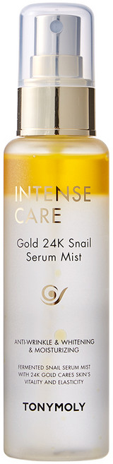 TONYMOLY Intense Care 24K黃金蝸牛精華噴霧, 100ml, 1個