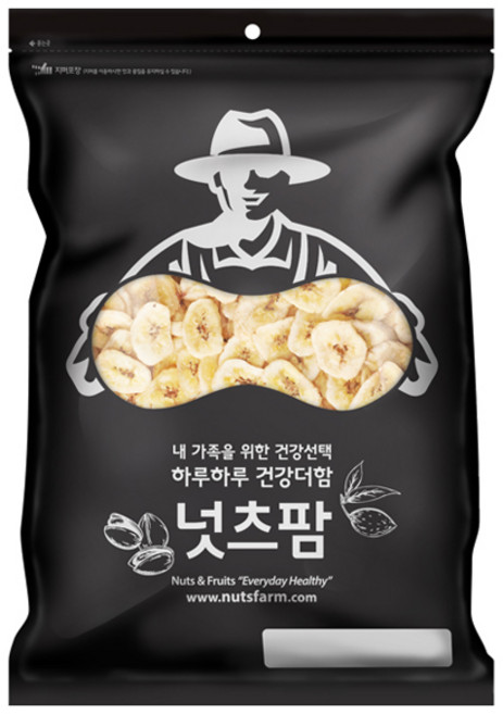 넛츠팜 바나나칩, 400g, 1개