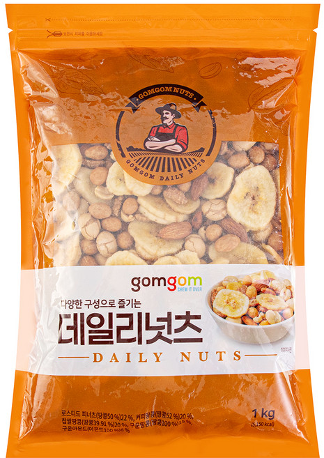 곰곰 데일리넛츠, 1kg, 1개