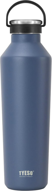 TYESO 泰碩 304不鏽鋼 超保冷保溫瓶, 藍色, 750ml, 1個