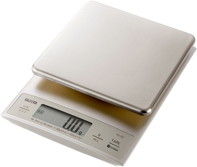 TANITA 塔尼達 電子料理秤 不鏽鋼專業款, KD321, 1個