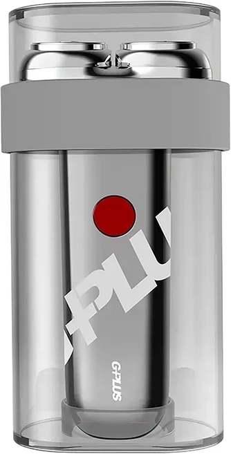 GPLUS 拓勤 USB電動刮鬍刀 53 x 26 x 113mm, GP-RE001, 銀色